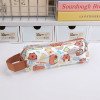 Pencil bag cartoon transparent large capacity stationery bag cute student high-value pencil case pencil bag