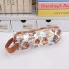 Pencil bag cartoon transparent large capacity stationery bag cute student high-value pencil case pencil bag