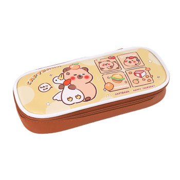 Pencil bag cute large capacity stationery bag cartoon capybara primary school student pencil bag stationery
storage bag