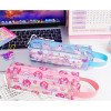 Little Pony Pencil Bag Cute Transparent Large Capacity Stationery Bag Student High-Looking Pencil Case Document Storage Bag