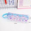 Little Pony Pencil Bag Cute Transparent Large Capacity Stationery Bag Student High-Looking Pencil Case Document Storage Bag