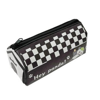 Cute House Pencil Bag Cartoon Panda Stationery Bag Student Large Capacity Stationery Box Good-Looking Men and Women 
pencil bag
