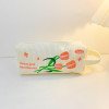 Original planet embroidery pencil bag cute large capacity portable stationery bag cartoon stationery storage bag girl pencil bag