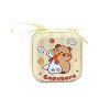 Tinplate Coin Purse Capibara Mini Coin Bag Portable Headphone Bag Cute Capybara Coin 
key bag