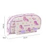 Large-capacity pencil bag, multi-layer storage stationery box, new pony stationery bag, student storage bag, coin purse wholesale