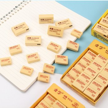 Student eraser 4B art sketch eraser large piece with less chips 100a creative children's painting eraser
