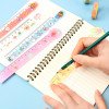 Creative stationery cute ruler acrylic small gift cartoon ruler bookmark students with 15cm scale