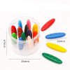 Children's colorful plastic crayons do not dirty hands 12/24/36 color primary school students painting graffiti oil pastels boxed crayons