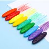 Children's colorful plastic crayons do not dirty hands 12/24/36 color primary school students painting graffiti oil pastels boxed crayons