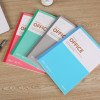 Office stationery B5 notebook color large soft surface copy meeting minutes thick notebook student lined book soft copy
