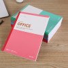 Office stationery B5 notebook color large soft surface copy meeting minutes thick notebook student lined book soft copy
