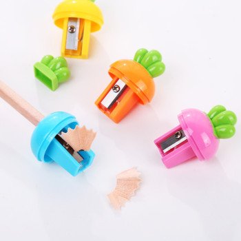 Creative stationery student cartoon cute radish pencil sharpener pencil sharpener children's small gift