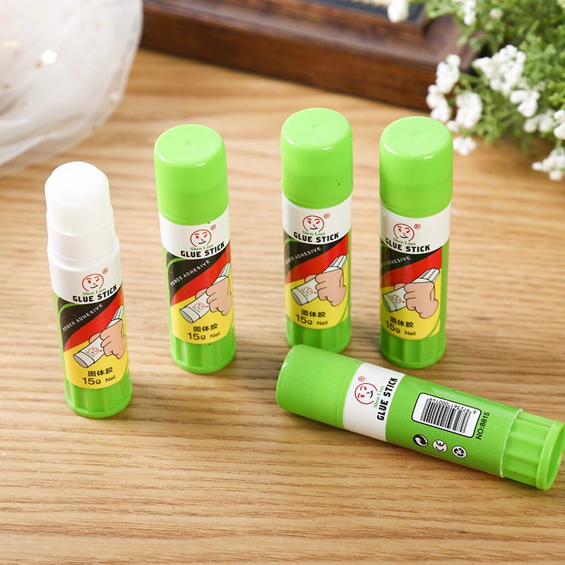 Solid glue pvp high viscosity office white 9/15/21g student stationery children's special handmade glue glue stick