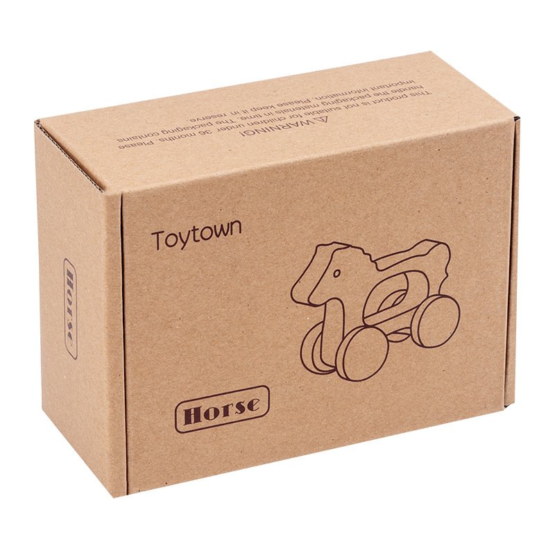 Soothing baby animal log inertia cartoon stroller animal cute shape hand held car educational toy