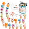 Children's play house simulation ice cream stacking high building blocks early education number and alphabetical operation color cognitive educational toys