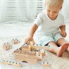 Wooden children's early education little construction master's ever-changing scenes to build creative assembly construction building blocks educational toys