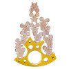 Children's early education mouse cheese stacking high battle balance hand-eye coordination fun stacking blocks educational toy