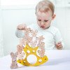 Children's early education mouse cheese stacking high battle balance hand-eye coordination fun stacking blocks educational toy