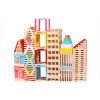 Versatile creative building blocks for children 3-6 years old educational toys assembled stacking tower blocks