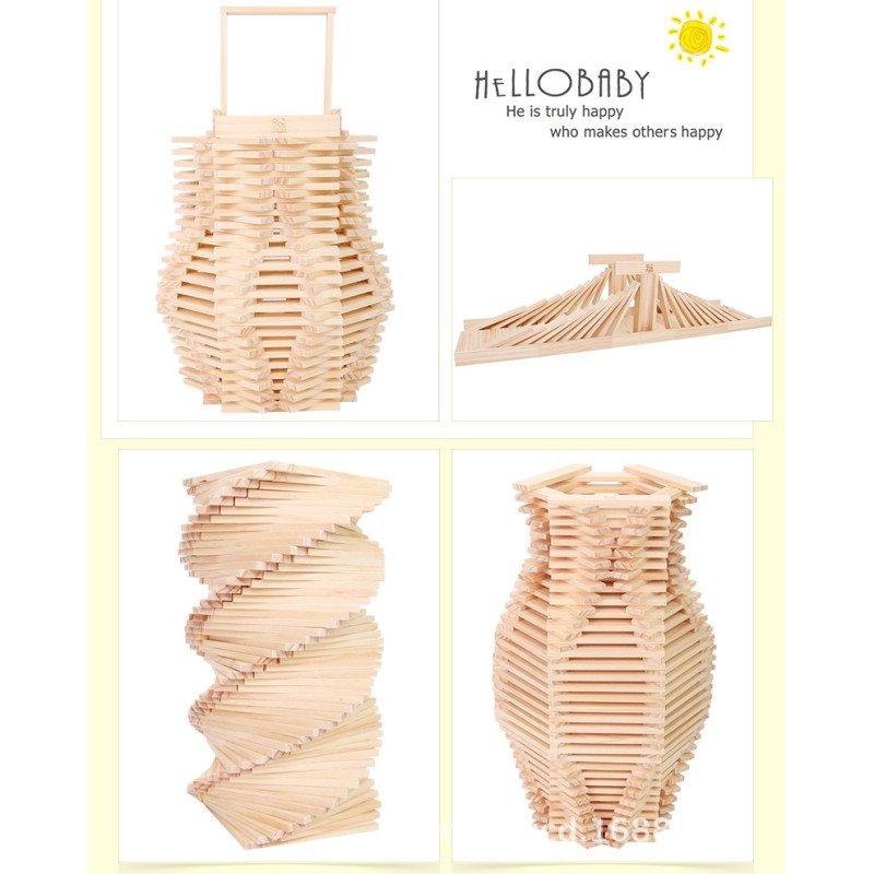 Versatile creative building blocks for children 3-6 years old educational toys assembled stacking tower blocks