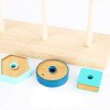 Montessori geometric shape set column matching building blocks for children 2-3 years old 1 early education puzzle assembly educational Jenga toys