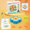 Three-dimensional cube space thinking training block building blocks graphics mathematics logic children's educational toys for large classes