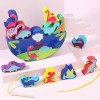 Infants and young children bead threading rope educational brain building blocks toys 3 baby early education 2-year-old boys and girls