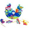 Infants and young children bead threading rope educational brain building blocks toys 3 baby early education 2-year-old boys and girls