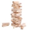 Children's 51-piece digital Jenga building blocks fun tabletop game pumping fun parent-child interactive early education toys