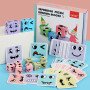 Face Changing Rubik's Cube Building Blocks You Cry and I Laugh Expression Matching Crazy Pairing Parent-Child Interactive Table Game for Kindergarten Children