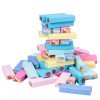 Jenga layer upon layer high push building block tower children's educational toy 4-6 years old parent-child building blocks