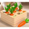 Children's radish pulling toy baby early education enlightenment building blocks boys and girls cognitive training assembly assembly sensory teaching aids