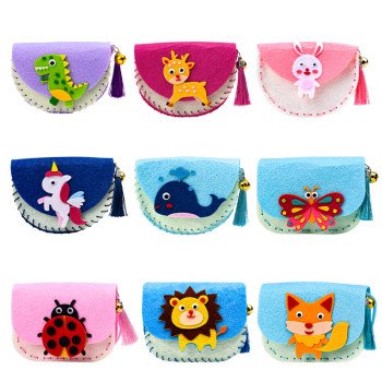 Children's diy handmade non-woven bags for kindergarten non-woven materials girls educational toys