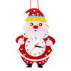 Non-woven cartoon clock children diy handmade clock toy materials kindergarten learning time teaching aids