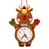 Non-woven cartoon clock children diy handmade clock toy materials kindergarten learning time teaching aids