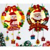 New Christmas Lighted Garland Children's Handmade DIY Creative Christmas Pendant Kindergarten Decoration