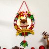 New Christmas Lighted Garland Children's Handmade DIY Creative Christmas Pendant Kindergarten Decoration