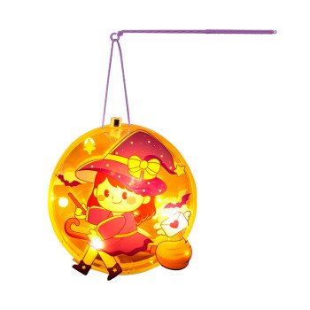 Halloween pumpkin lantern decoration children's handmade diy material package kindergarten theme activity projection luminous gift