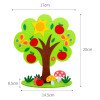 Children's educational handmade diy three-dimensional four-season tree kindergarten non-woven material package to care for flowers, plants and trees