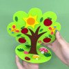 Children's educational handmade diy three-dimensional four-season tree kindergarten non-woven material package to care for flowers, plants and trees