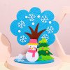 Children's educational handmade diy three-dimensional four-season tree kindergarten non-woven material package to care for flowers, plants and trees