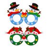 Christmas personalized decorative glasses material package for children diy creative gifts party party glasses dress decoration
