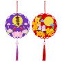 Mid-Autumn Festival ornaments children's creative handmade diy material package kindergarten non-woven rabbit cartoon educational toys