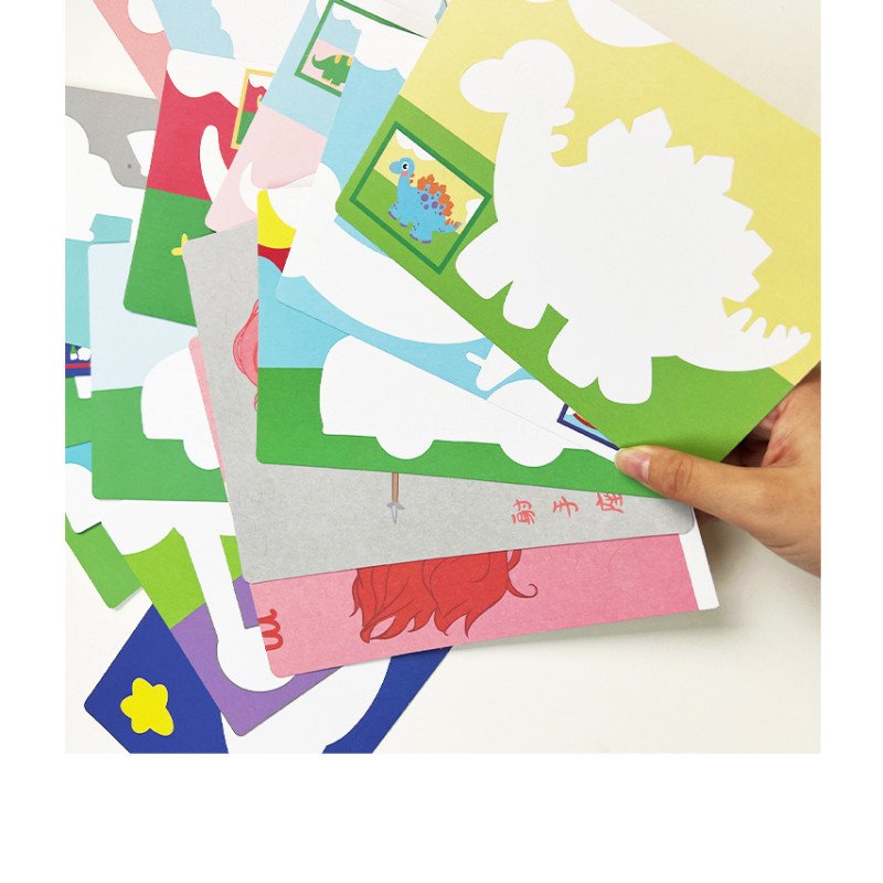 Children's diy hand-painted sand paintings children's colored sand toys girls boys coloring sand paintings graffiti custom 
Manufacturing and wholesale