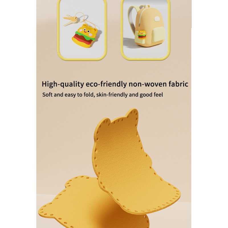 Children's sewing non-woven handmade creative pendant doll diy material package toy gift