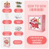 Children's sewing non-woven handmade creative pendant doll diy material package toy gift