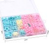 24 grid acrylic beads children's beaded toys diy handmade girl's beaded necklace Bracelet puzzle