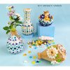 Mosaic vase, handmade diy material package to make parent-child activities for primary school students, Thanksgiving gift 
creative puzzle