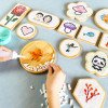 New DIY handmade coaster material package Mosaic parent-child creative kindergarten small gift batch Send educational toys