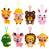 Children's non-woven fabric sewing creative handmade diy production materials cartoon animal pendants as gifts for children